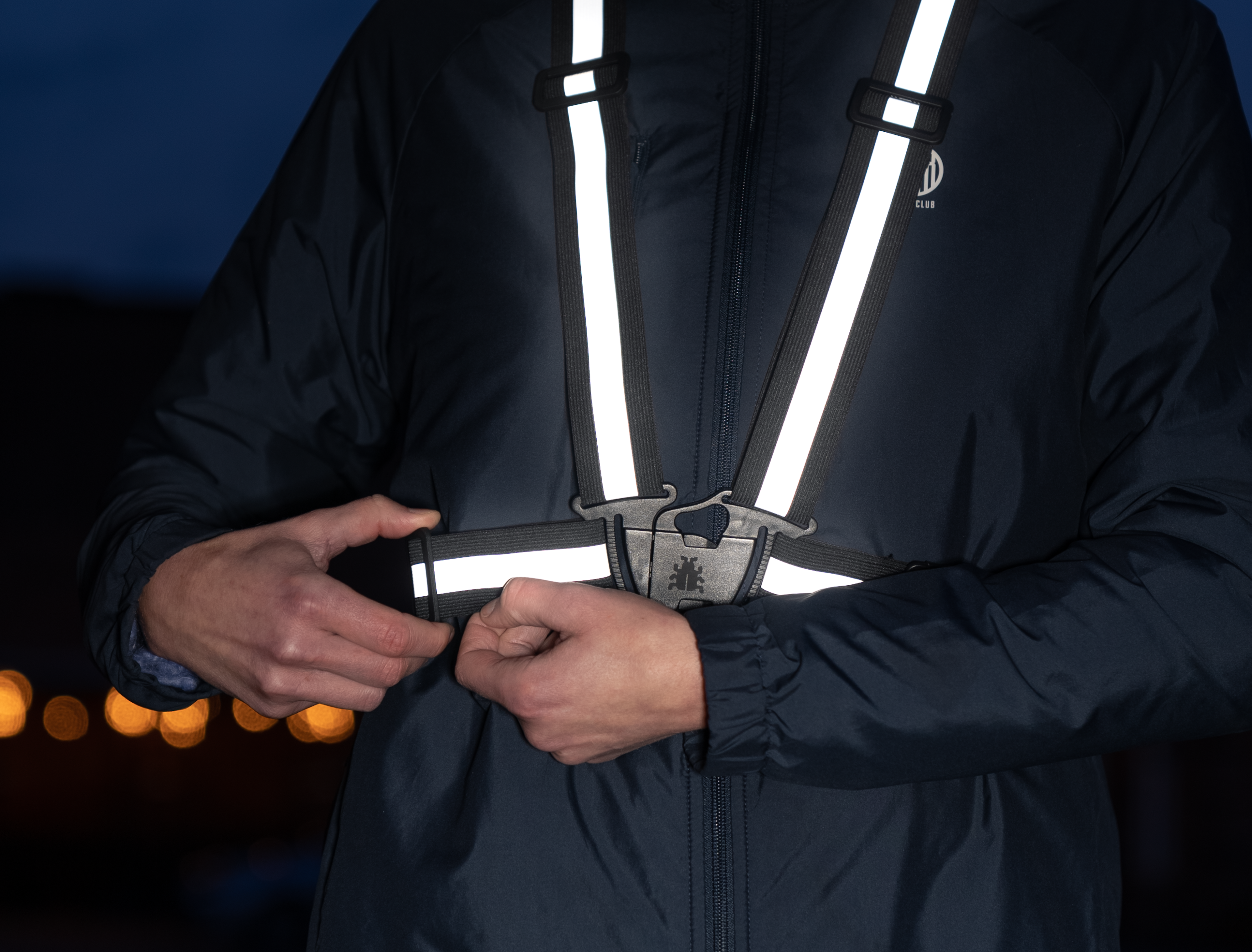 Reflective Harness - Black