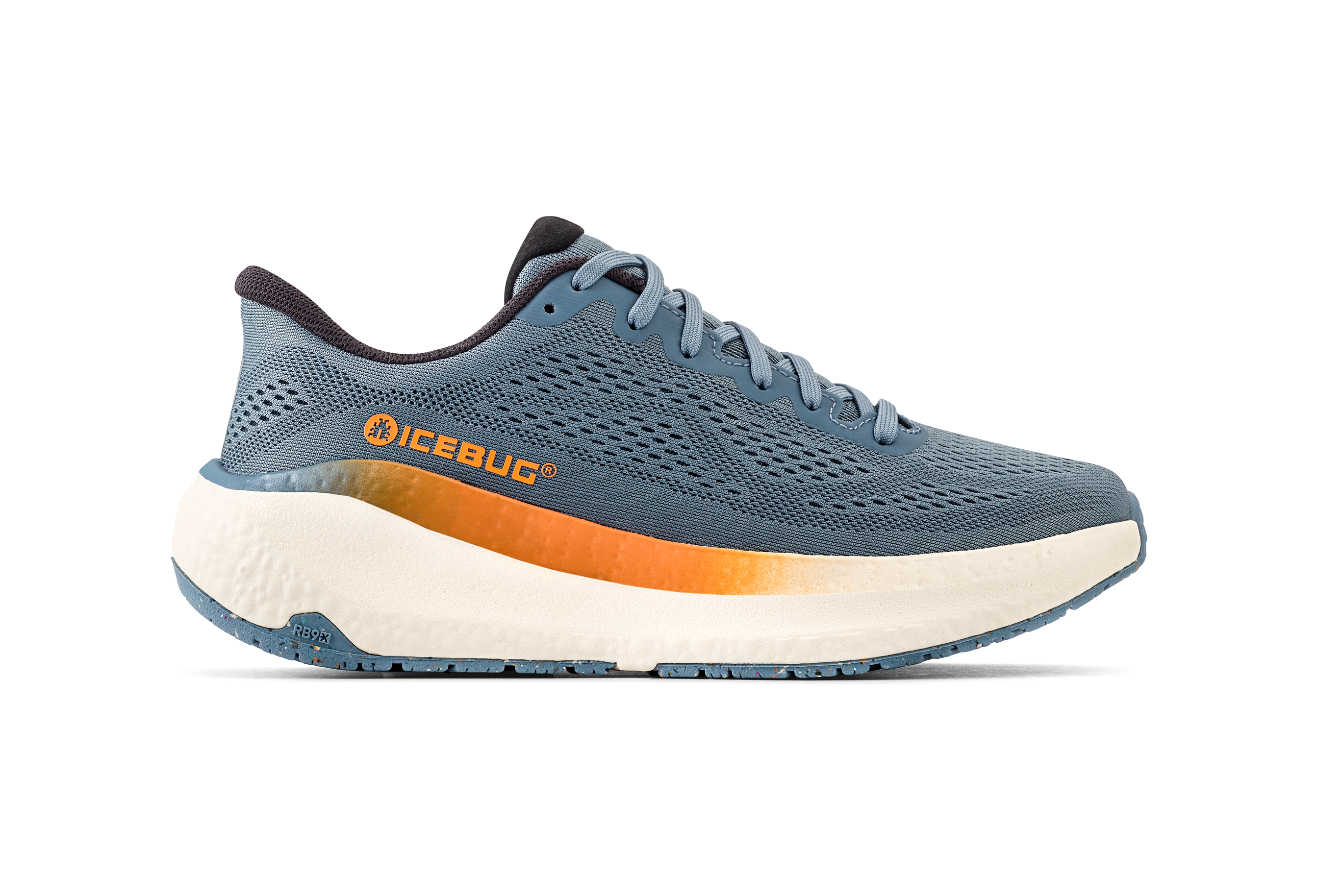 あおば Aura Men's RB9X - PigeonBlue/Peach | Webshop