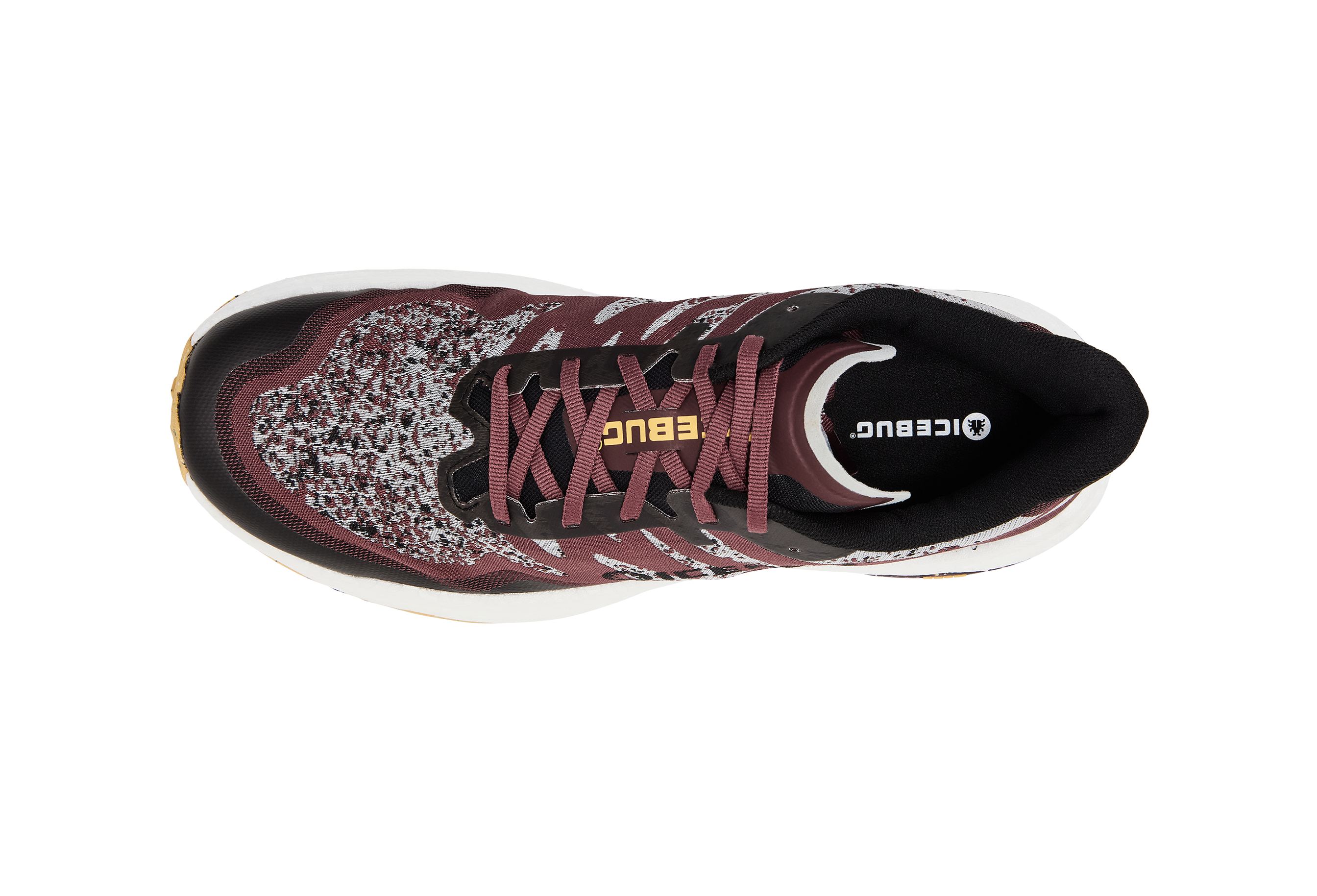 Järv Men's RB9X - Dark Cherry/Yellow | Icebug