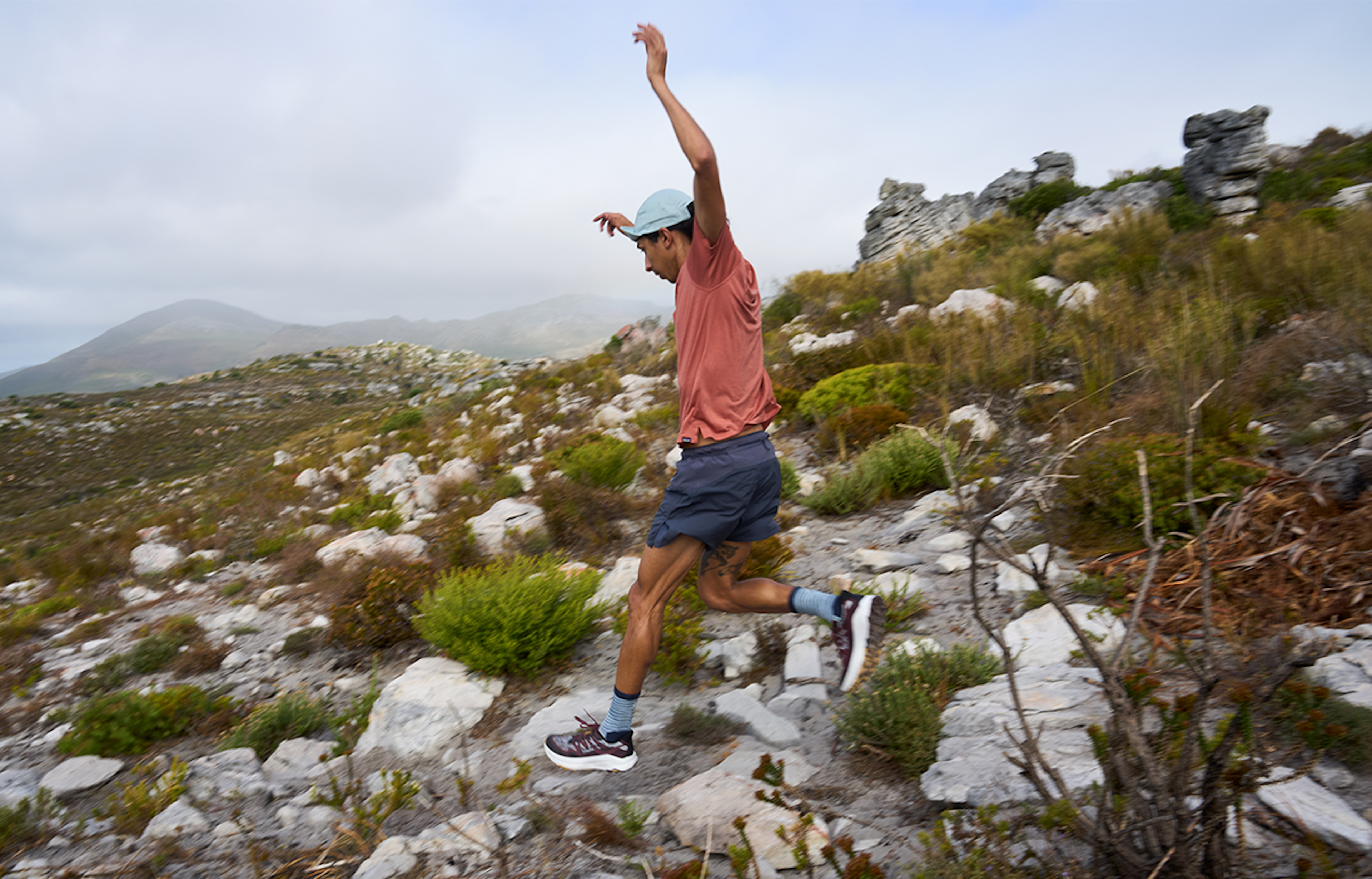 Järv Men's RB9X - Dark Cherry/Yellow