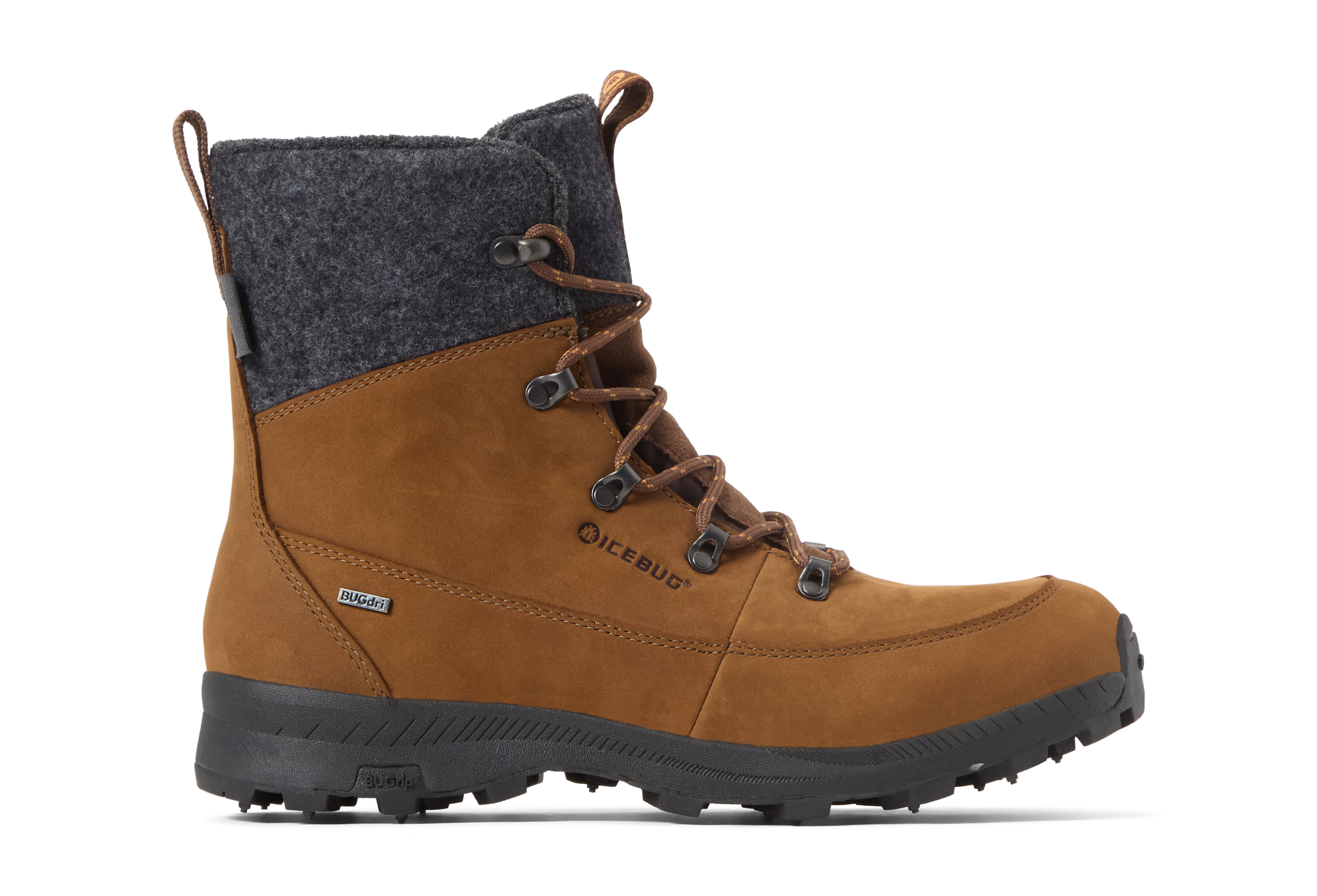 Adak ReWool BUGrip - Coffee/Grey