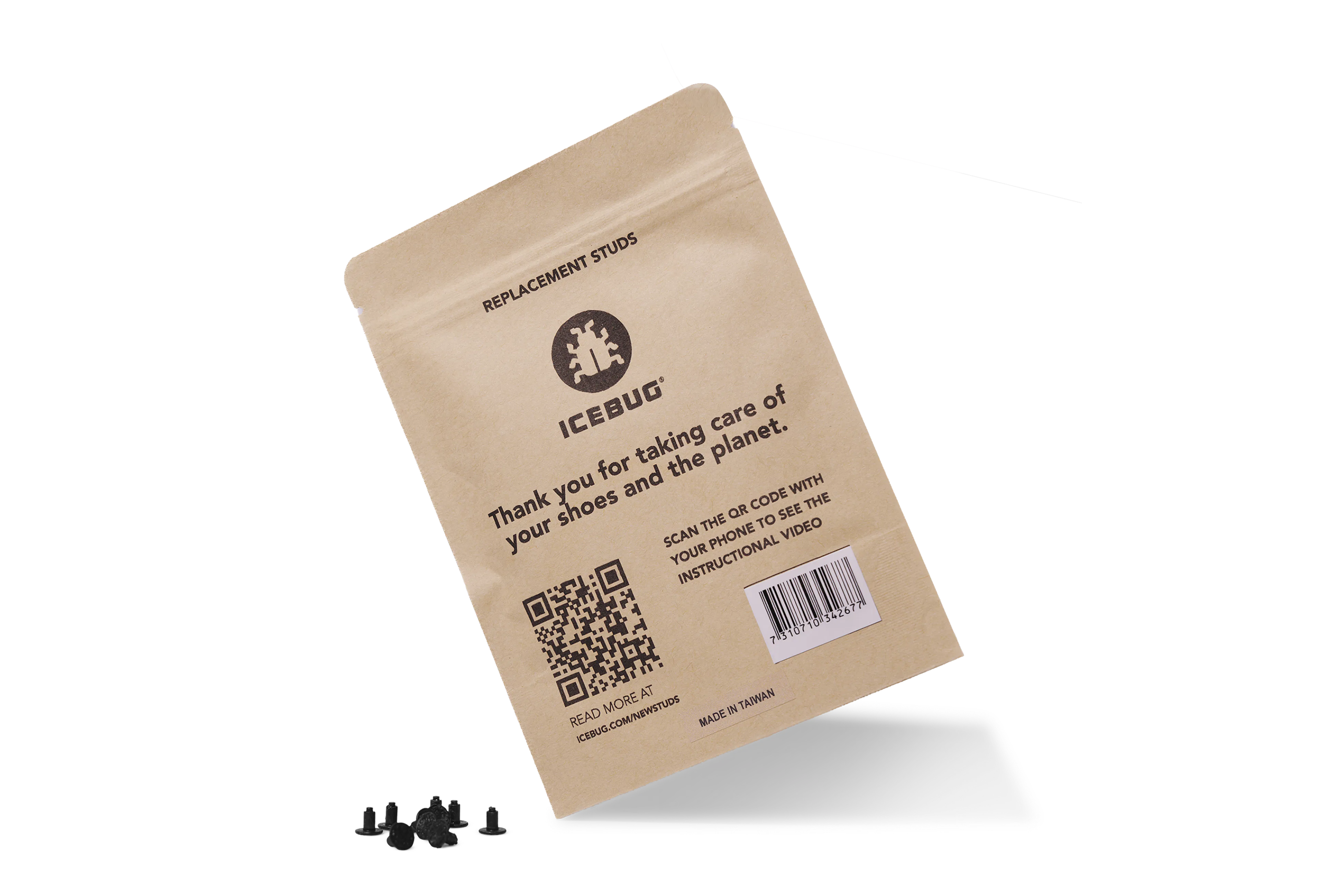 Ersättningsdubbar - promenad/vandring, 10 st