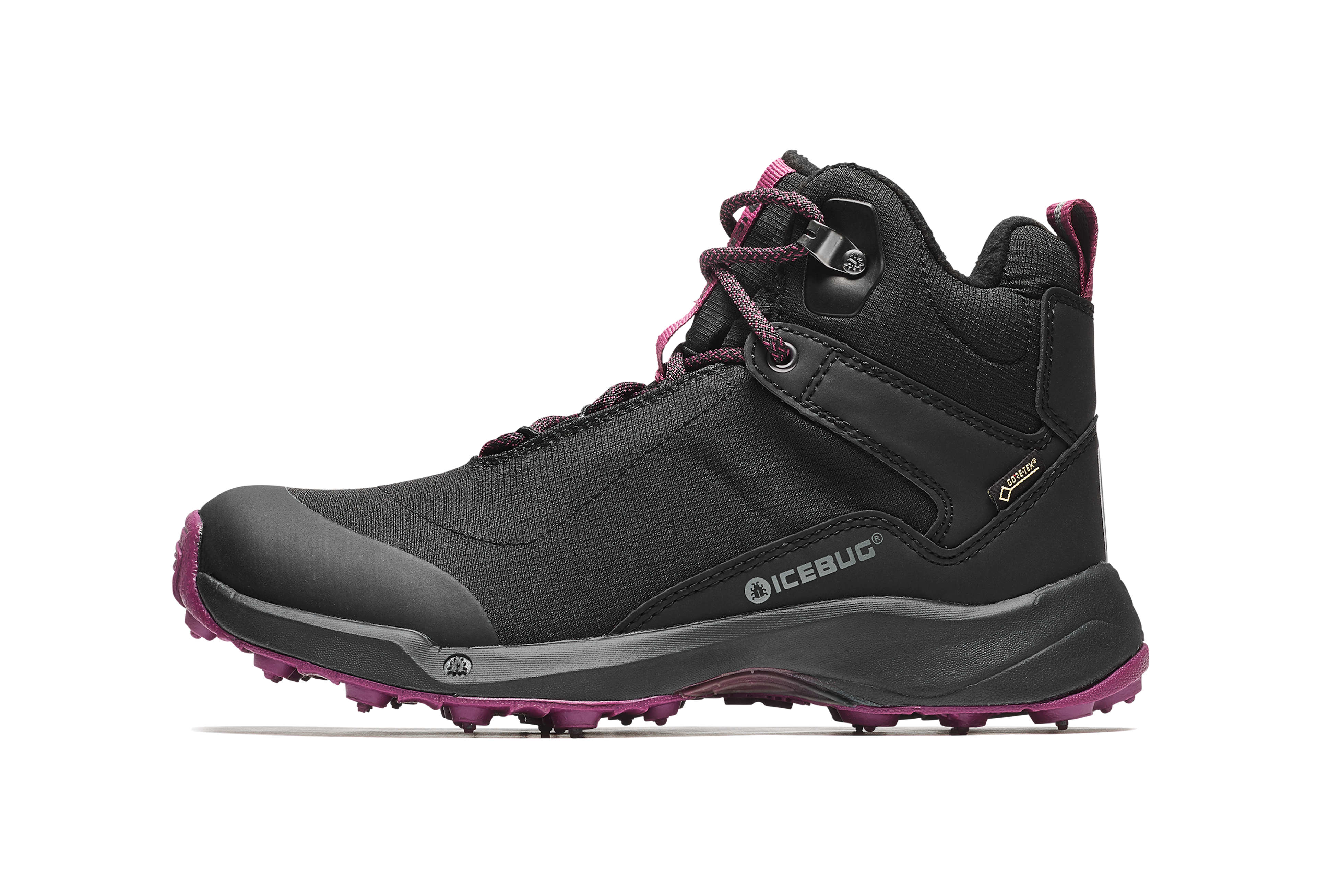 Pace3 Women's BUGrip GTX - Black/DarkHibiscus