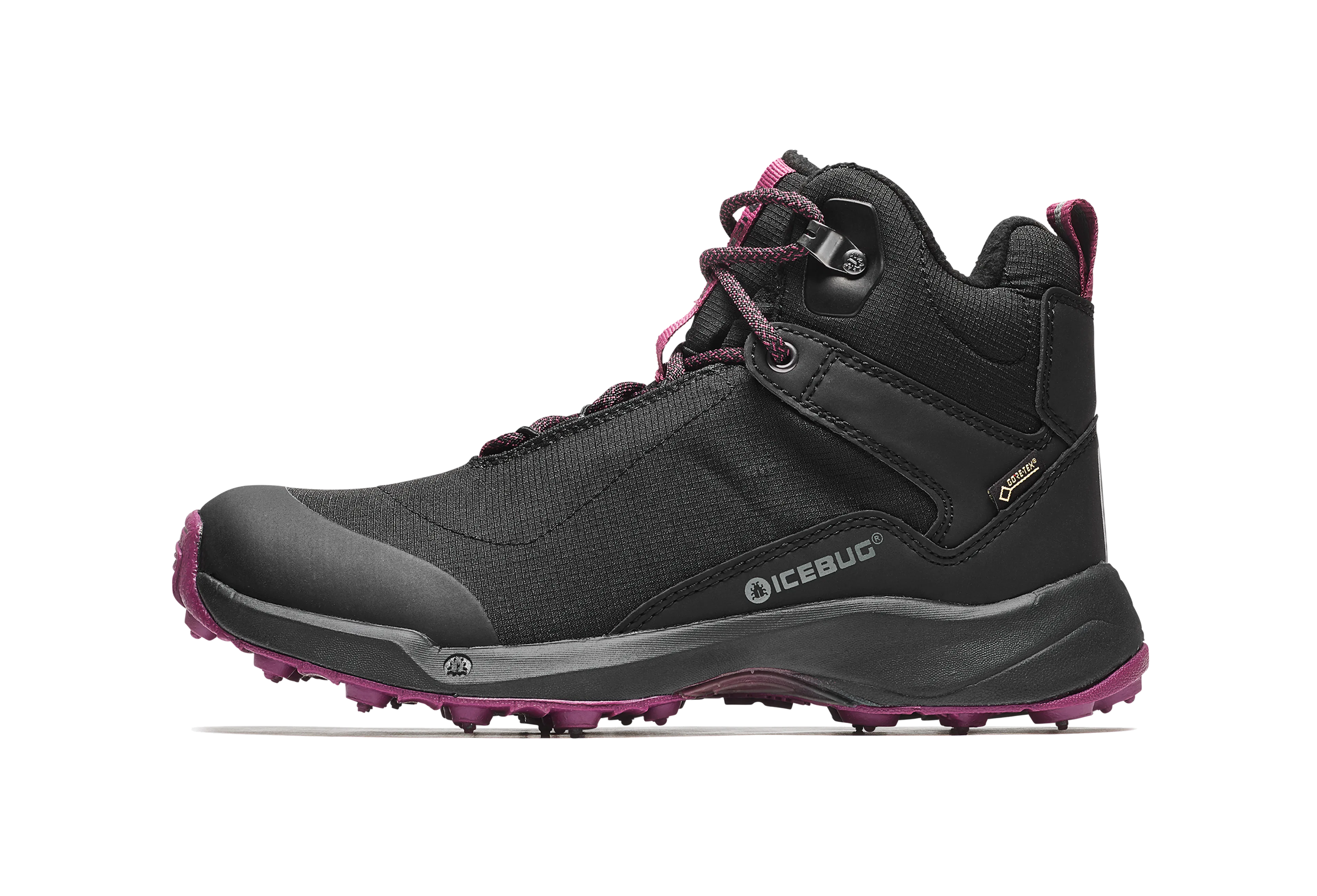 Pace3 Women's BUGrip GTX - Black/DarkHibiscus
