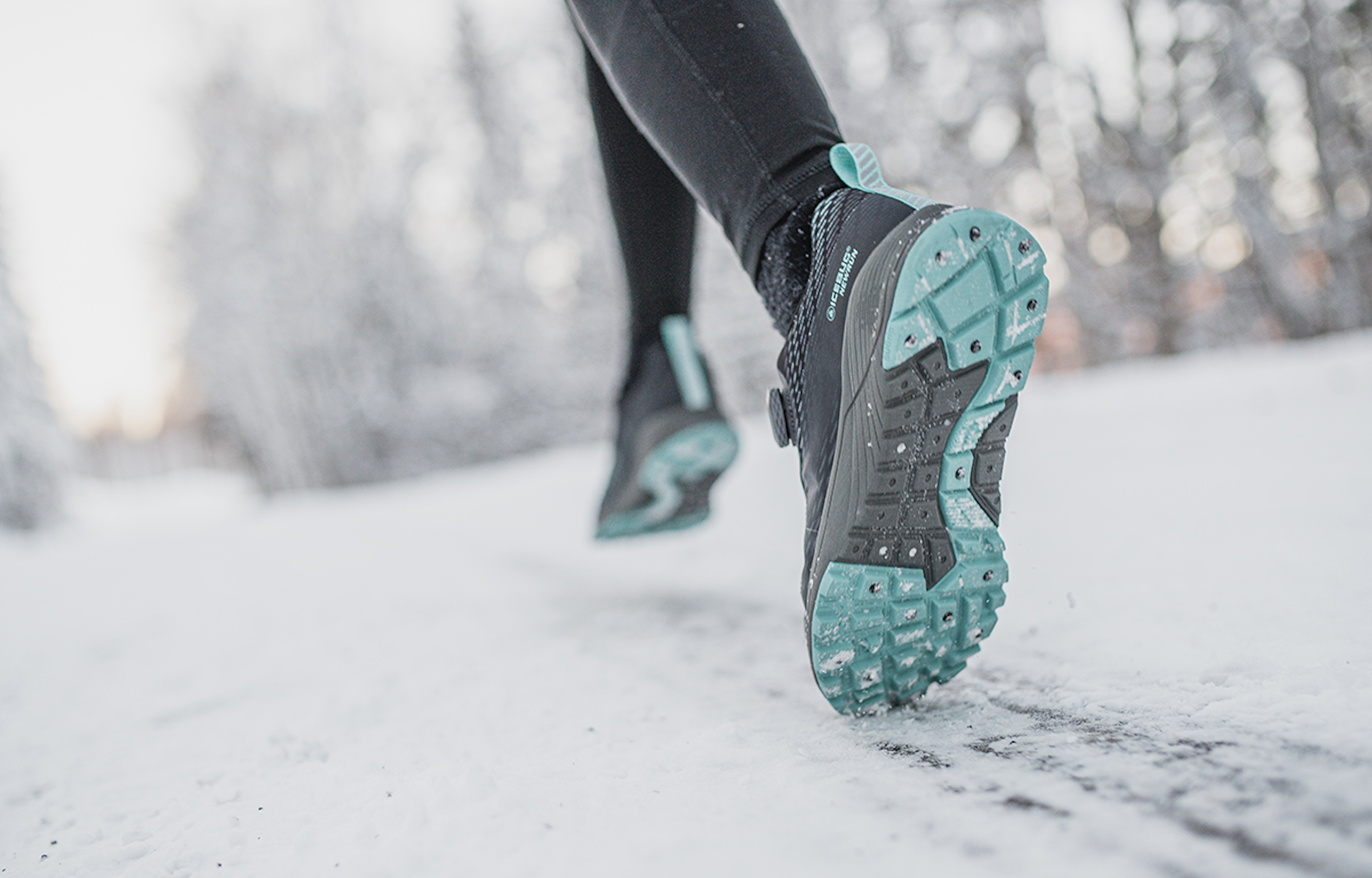 NewRun Women's BUGrip GTX - Black/JadeMist