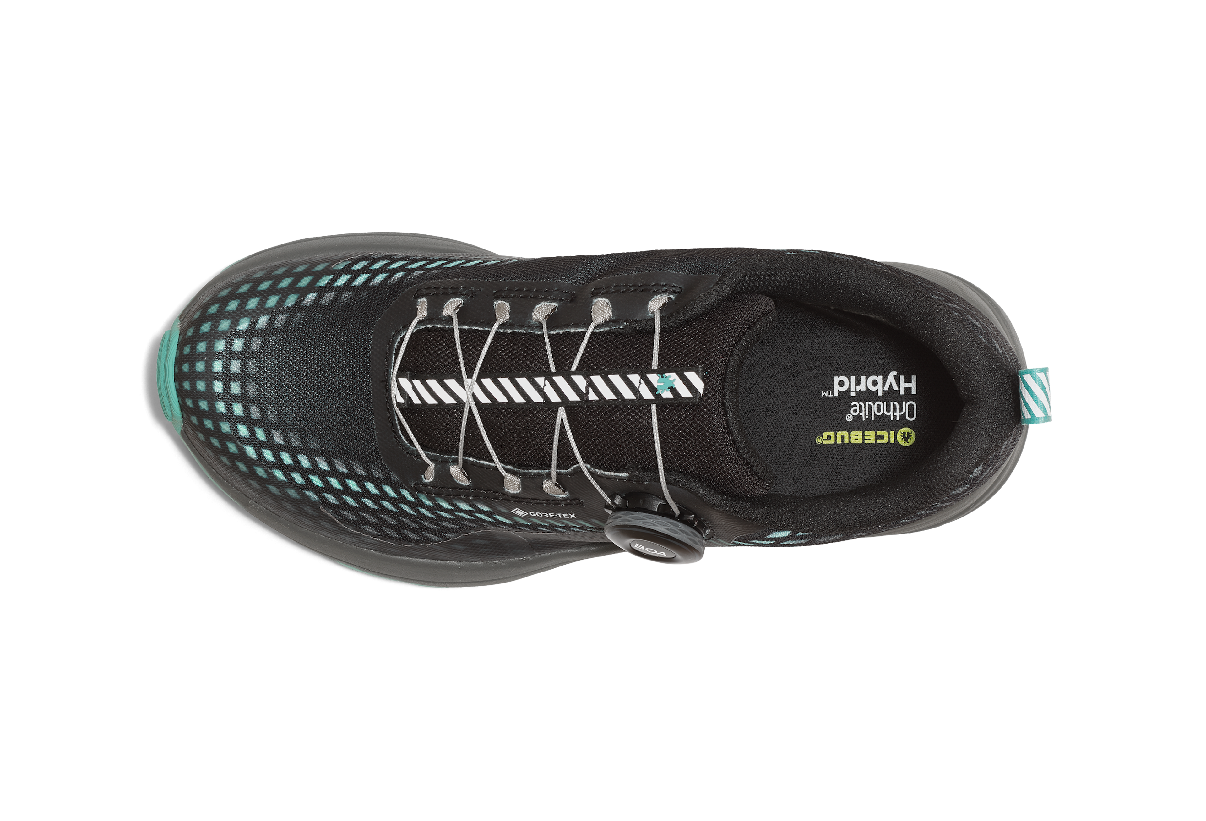 NewRun Women's BUGrip GTX - Black/JadeMist