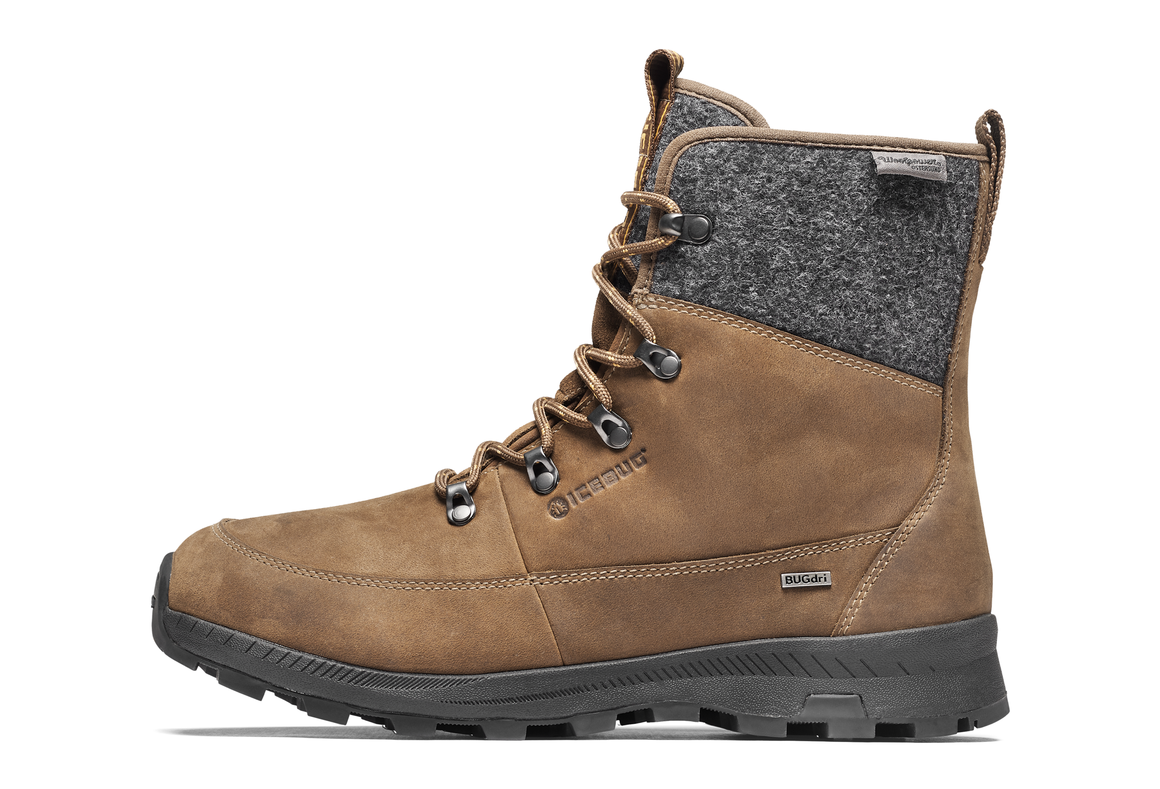 Adak ReWool Men's SbM - Coffee/Grey