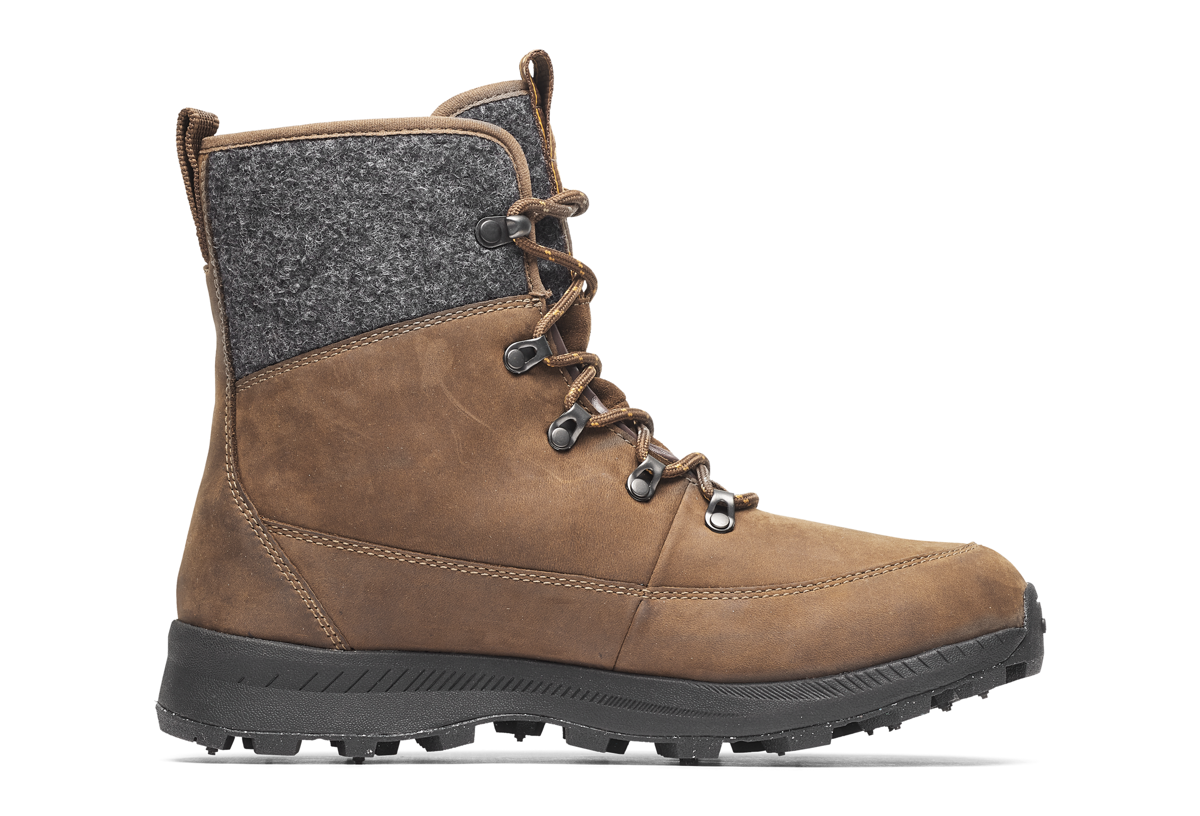 Adak ReWool Men's BUGrip - Coffee/Grey