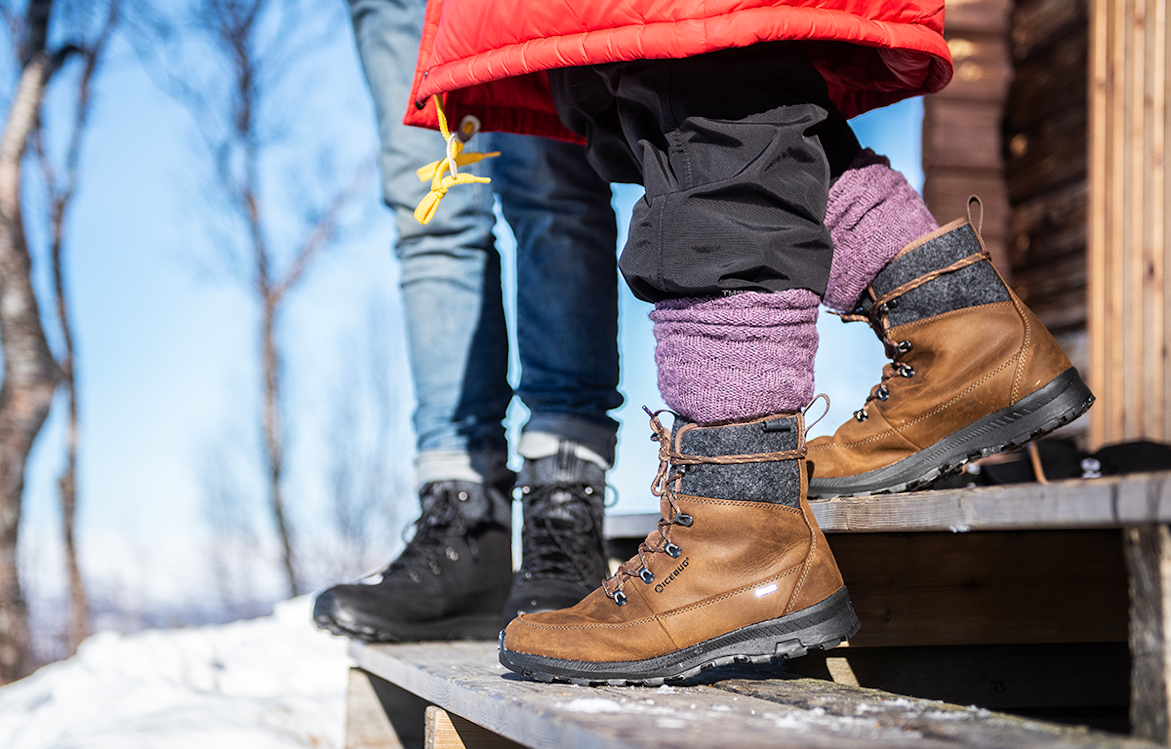 Adak ReWool Women's SbM - Coffee/Grey