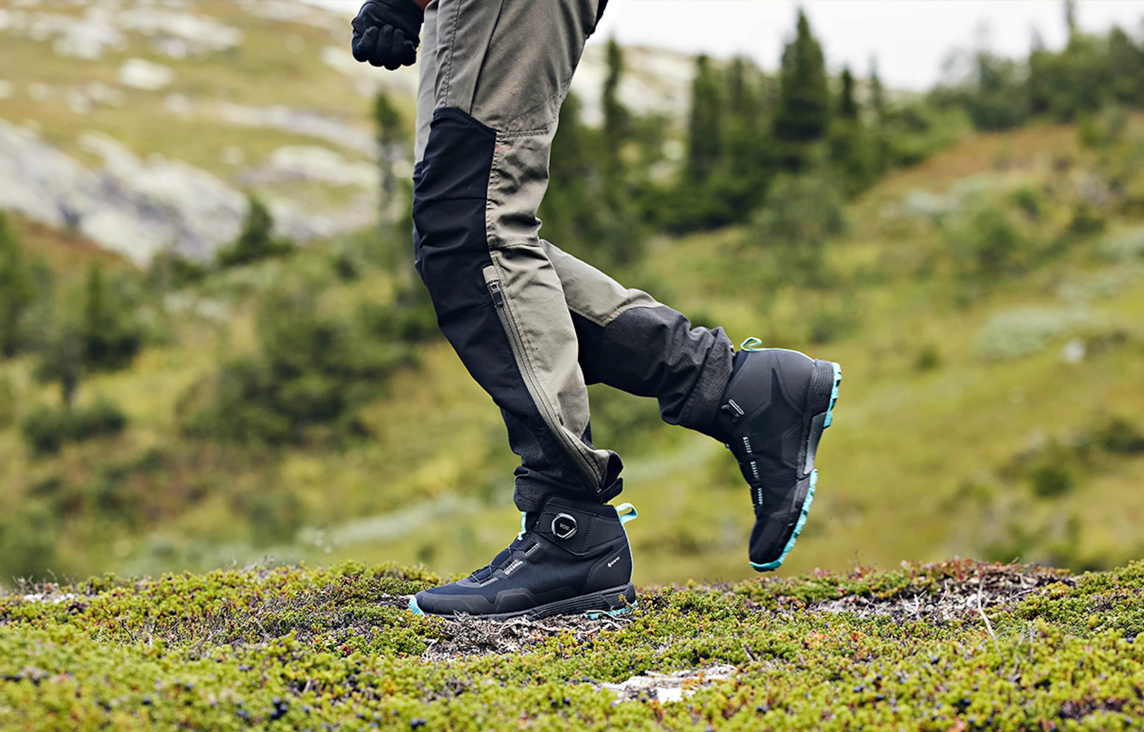 Rover Mid Women's RB9X GTX - Black/Mint