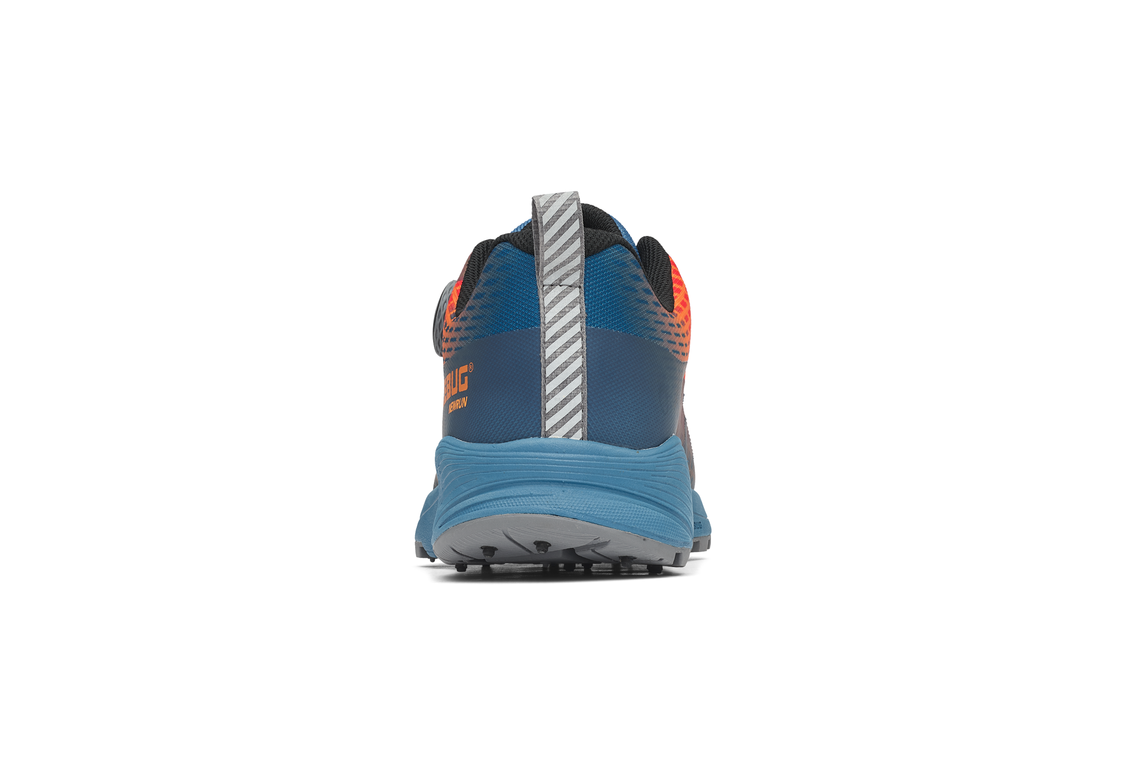 NewRun Men's BUGrip GTX - MistBlue/FireOrange