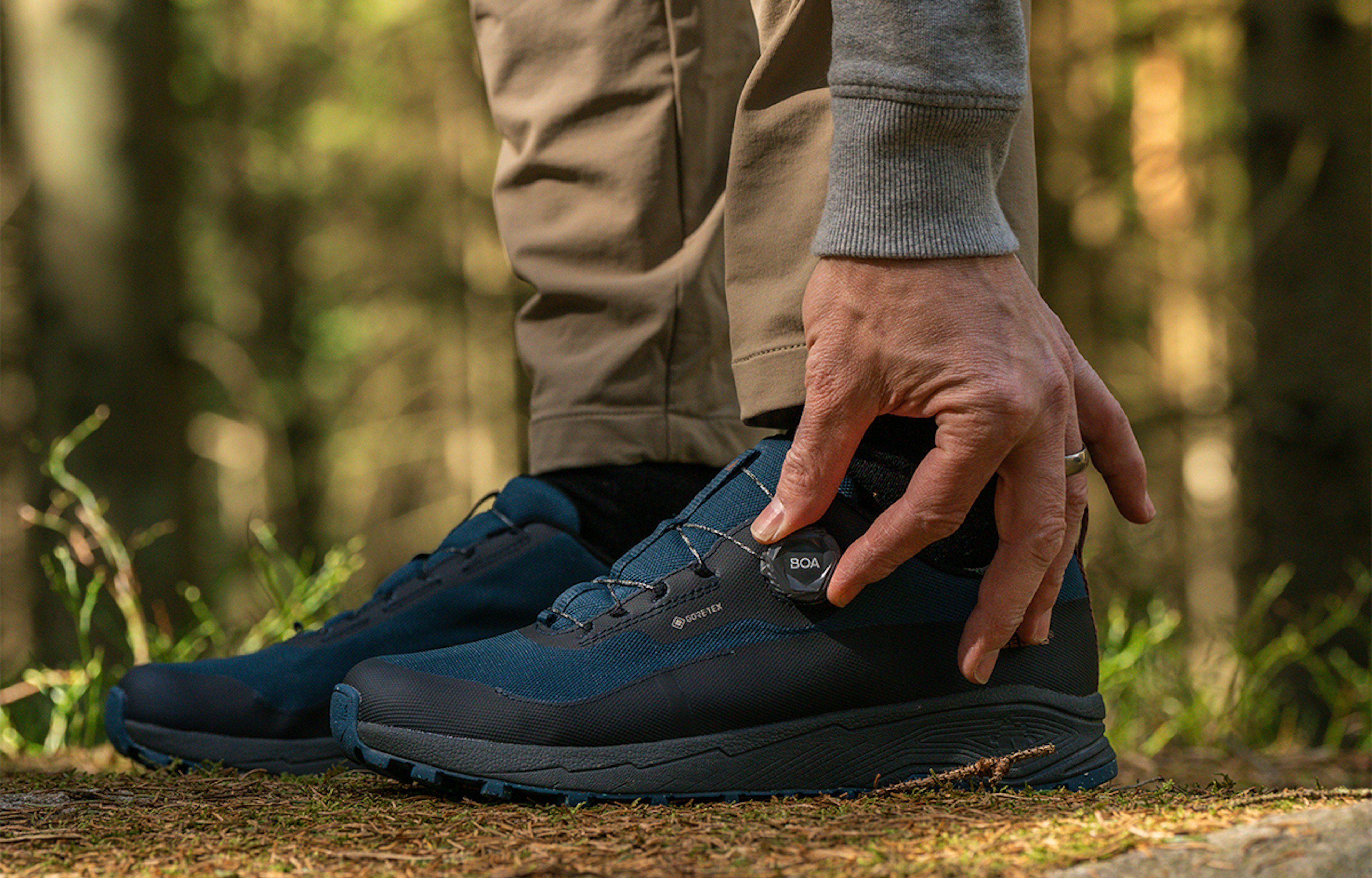 Haze Men's RB9X GTX - Petroleum/Chestnut