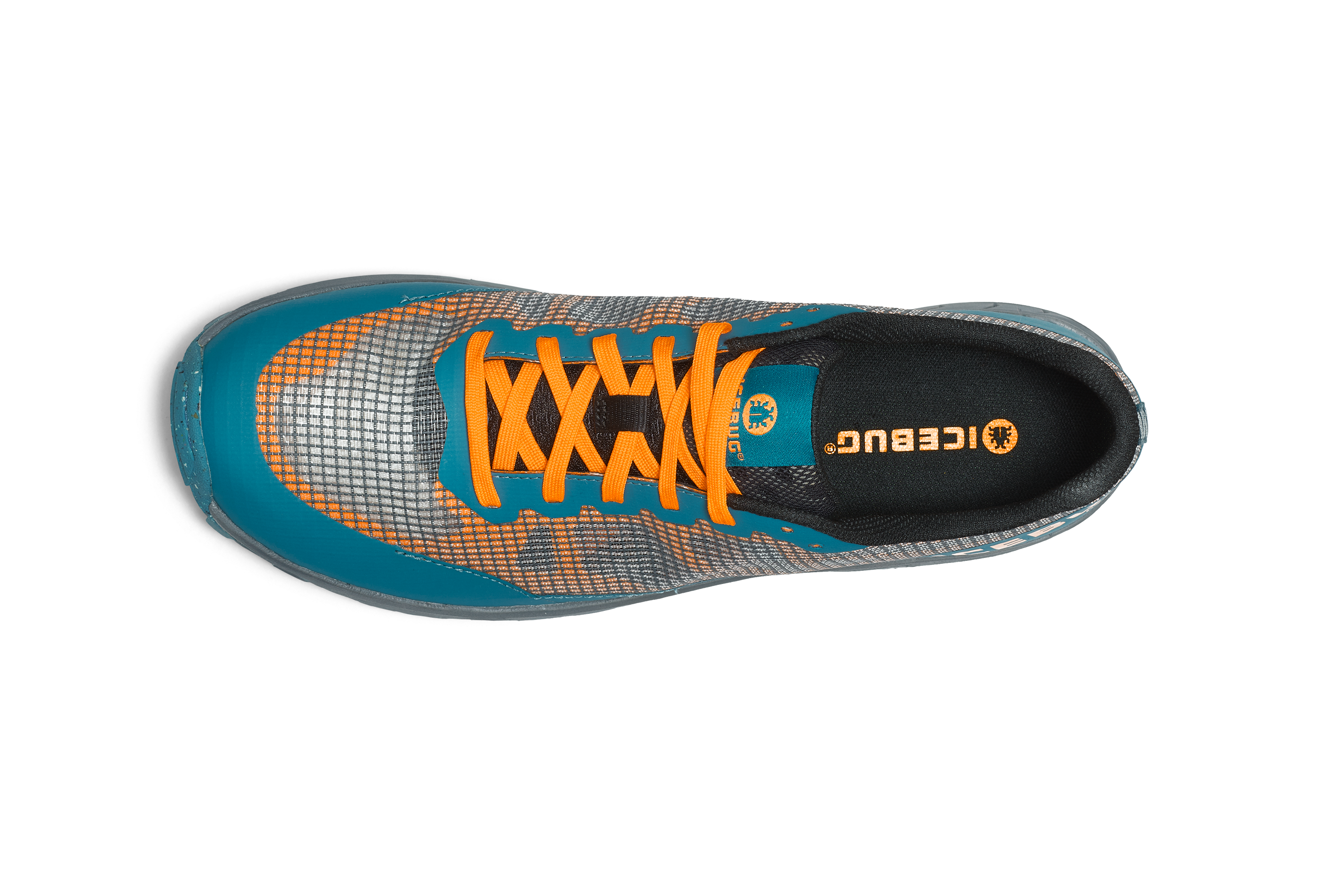Pytho6 Men's RB9X - Petroleum/Orange | Icebug