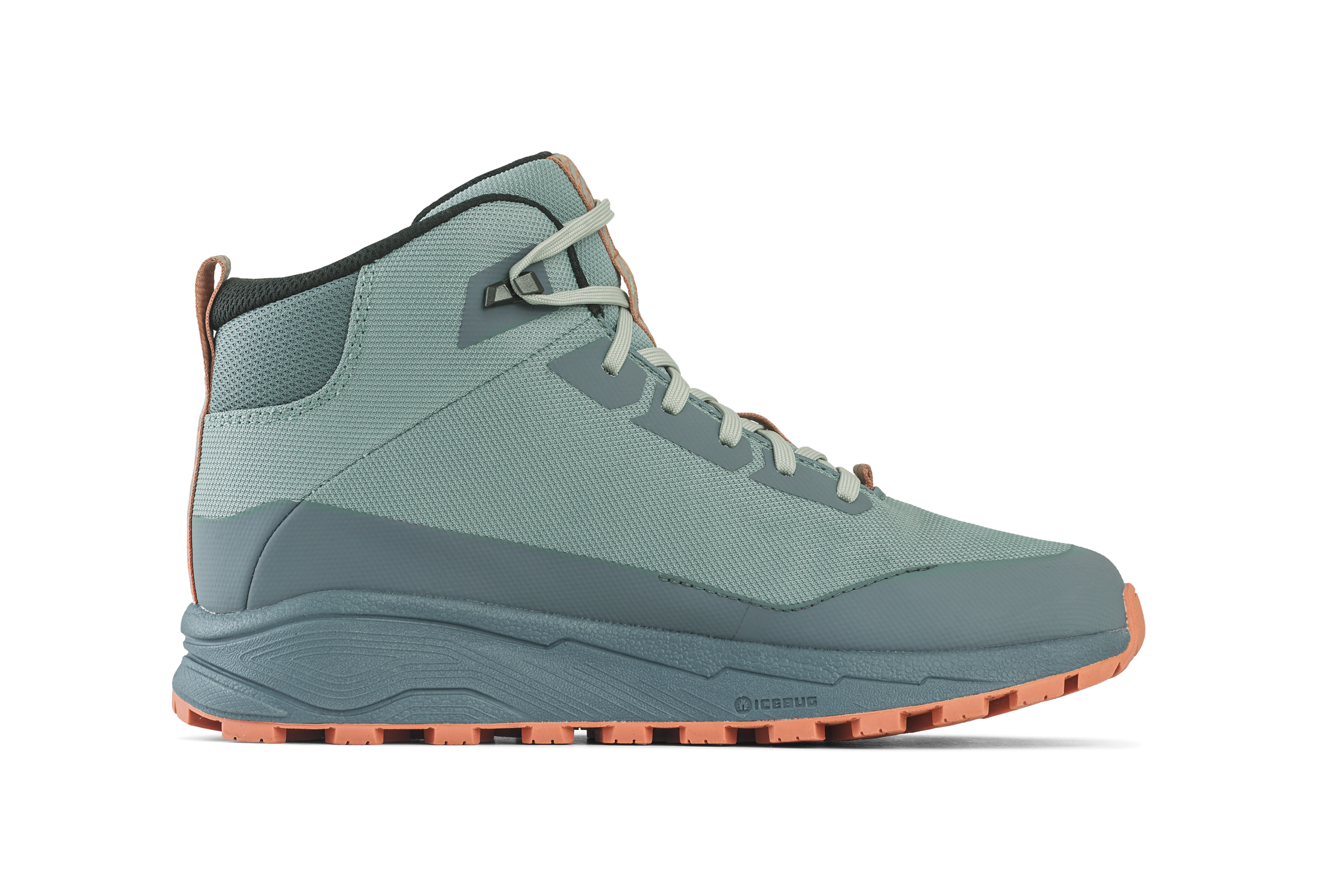 Haze Mid Women's Biosole GTX - GreenStone/Orange