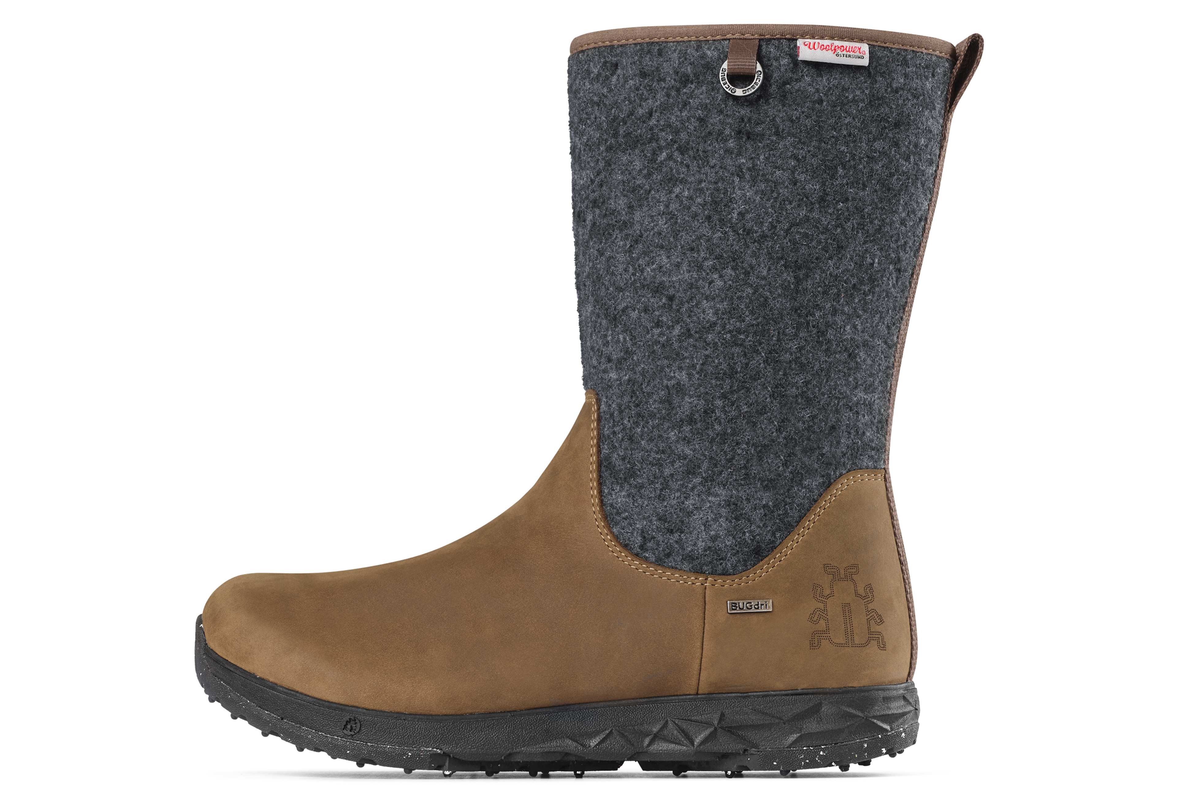 Grove ReWool Women's BUGrip - Coffee/Grey
