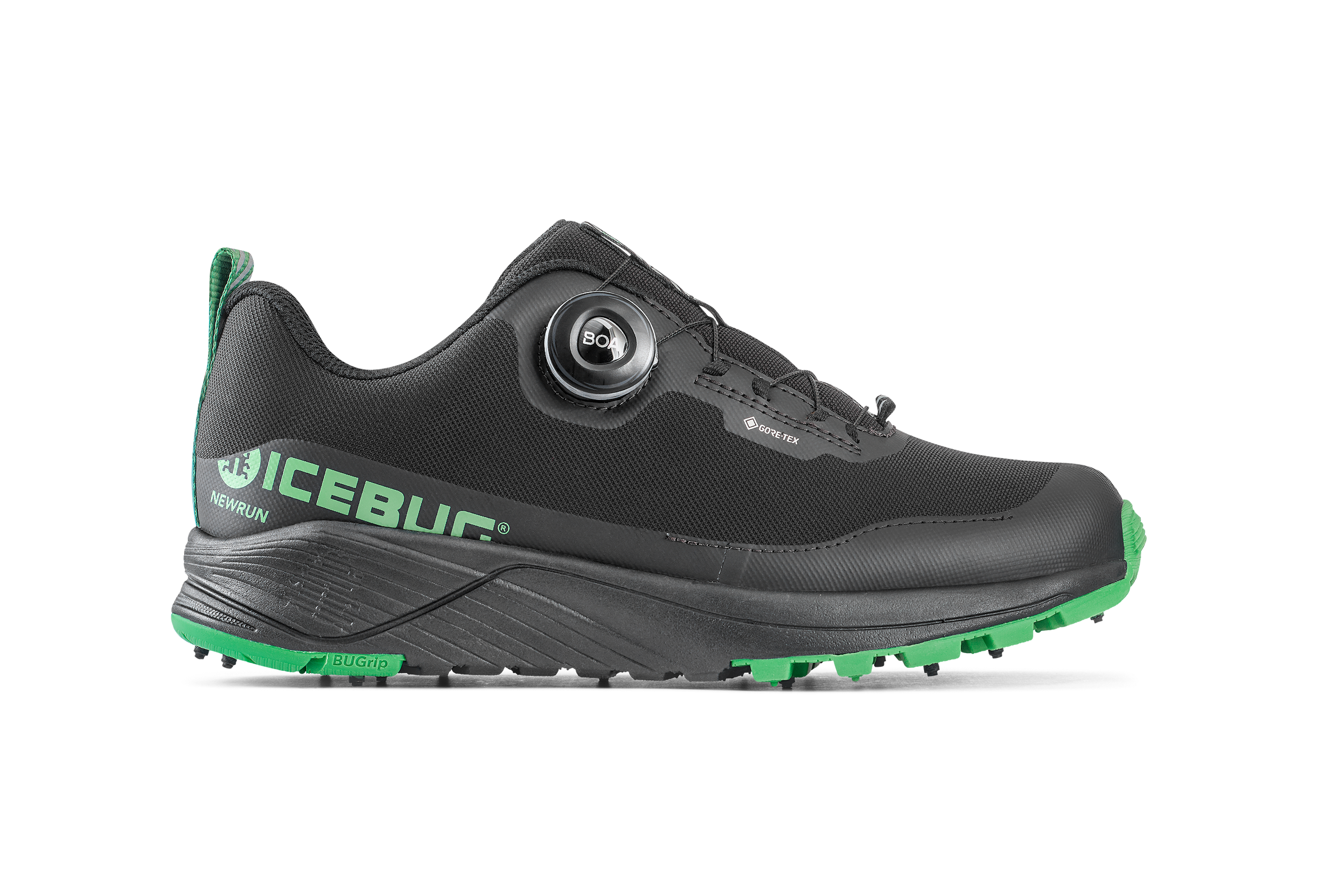 NewRun Women's BUGrip GTX - Black/Grass