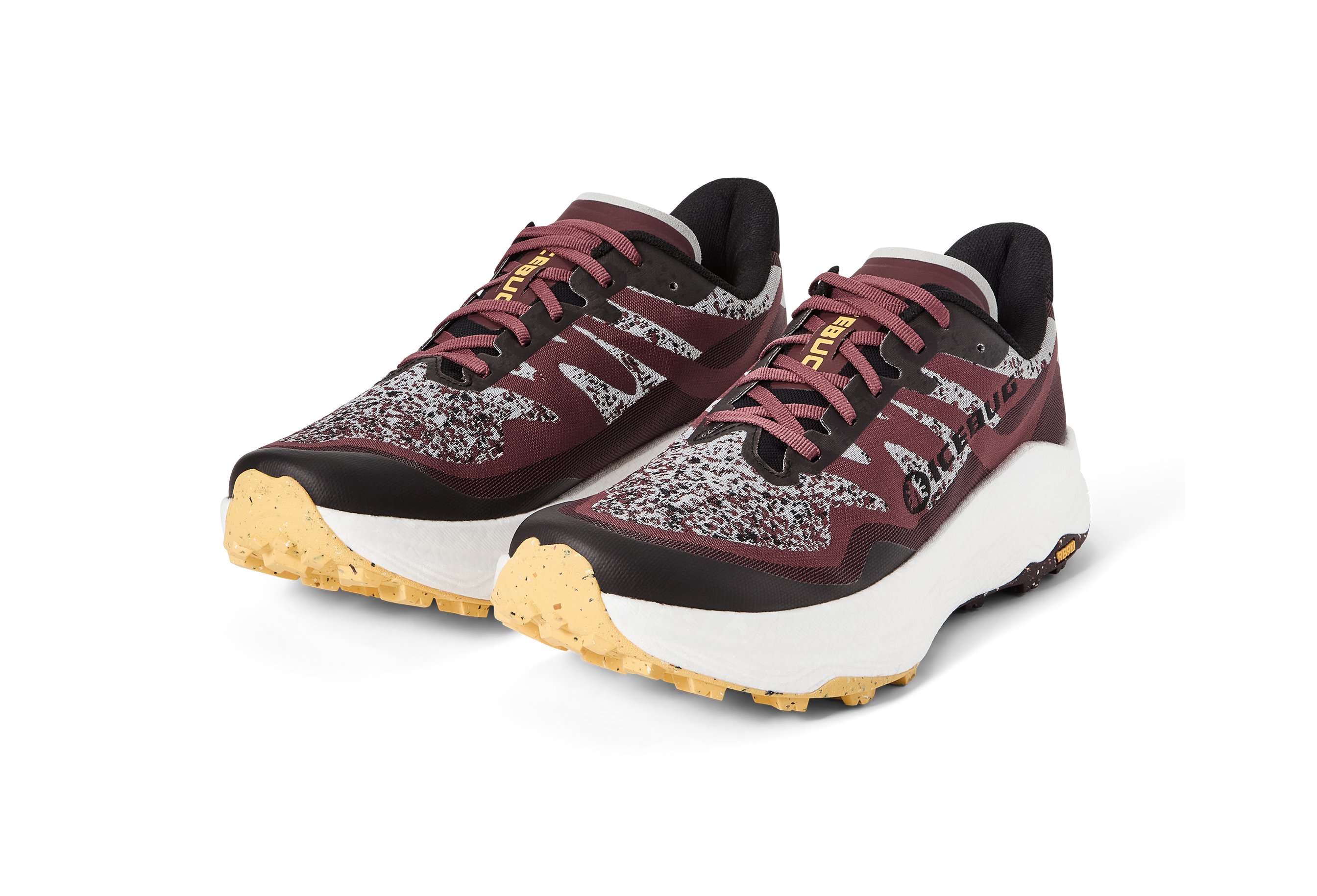 Järv Women's RB9X - Dark Cherry/Yellow | Icebug