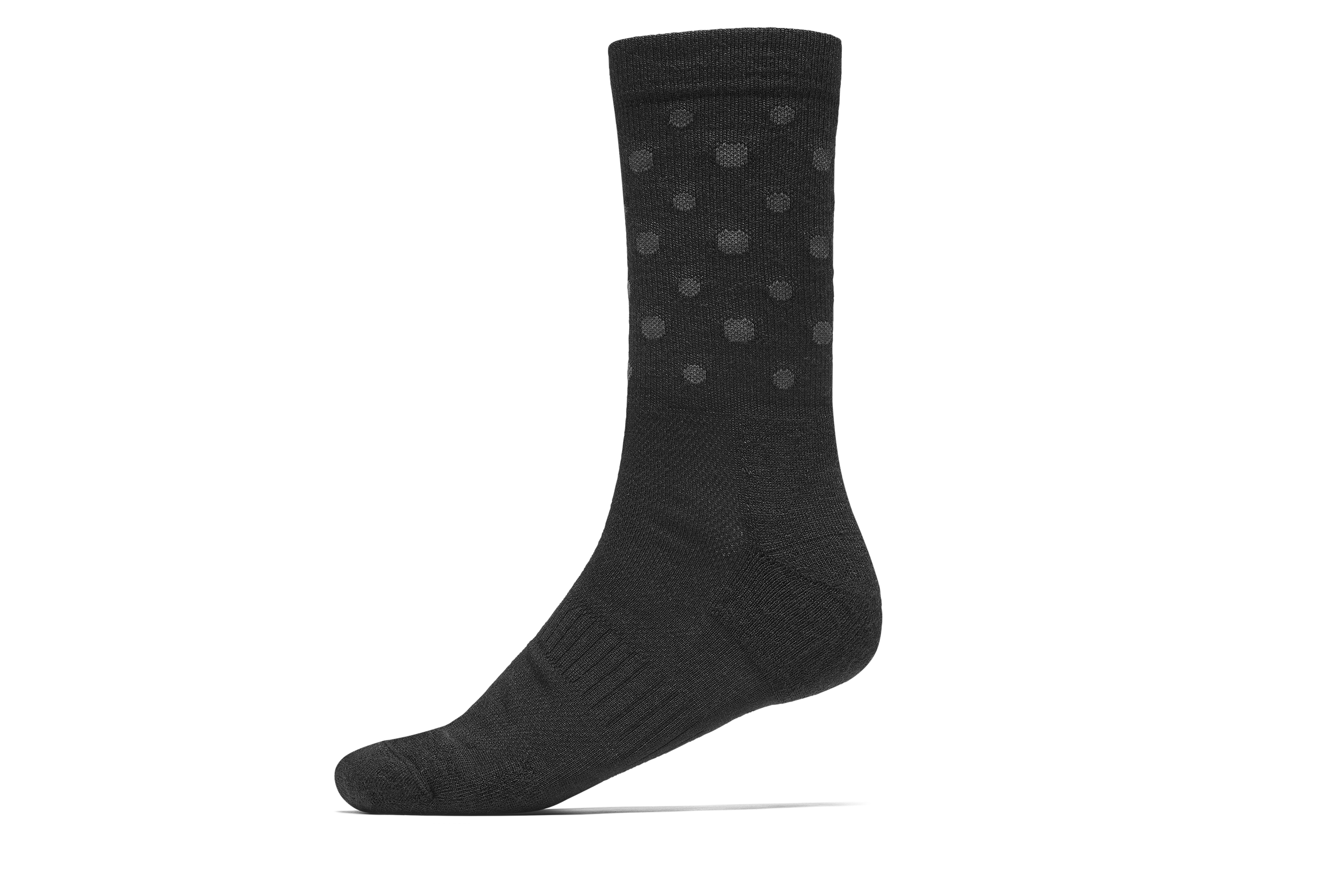 Active Merino Sock - Spots Black/Grey