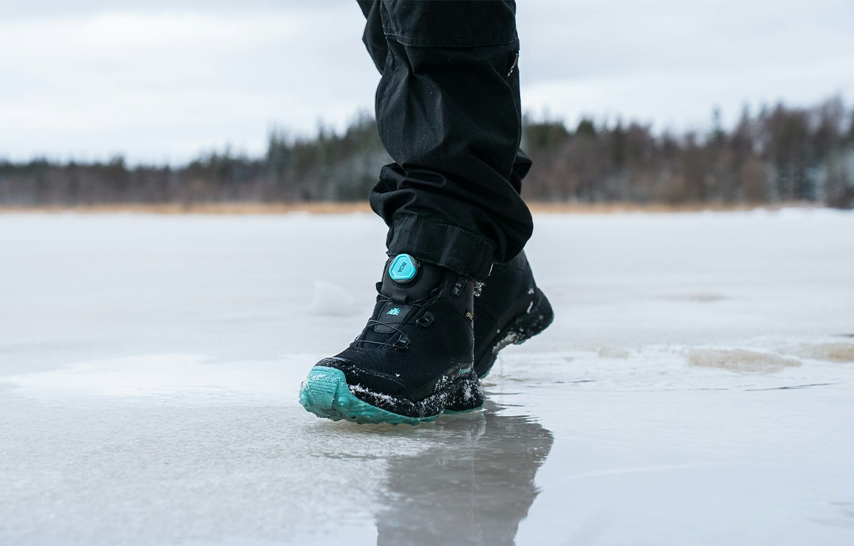 Chaussures De Course à Clous Icebug ARCUS M BUGrip GTX - Taille US 12 (EU 46) - Rouge - Neuves Sans Boîte